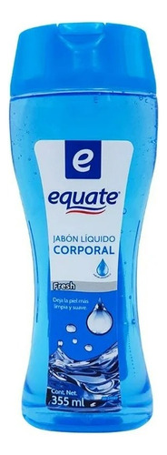 4 Pza Jabón Corporal Equate Fresh 355 Ml