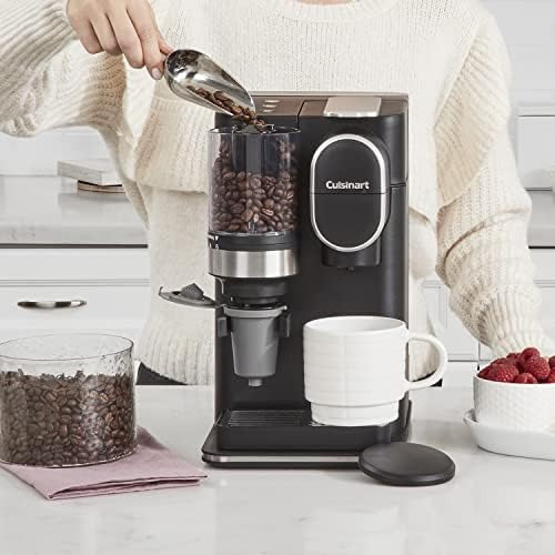 Cuisinart Cafetera De Una Sola Porción + Molinillo De Café,