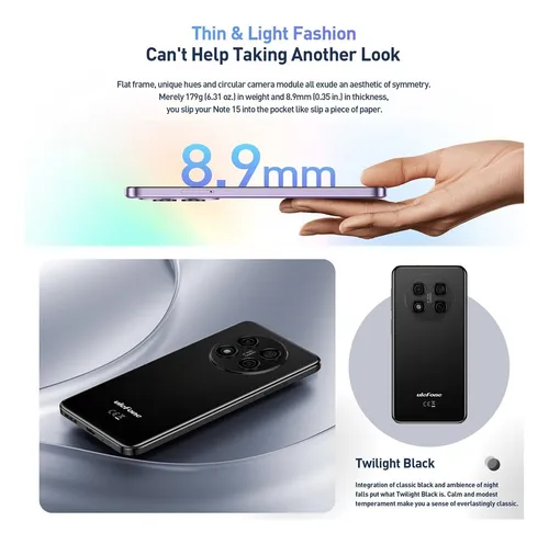 Ulefone Note 15 2gb + 3gb = 5gb 32gb Dual Sim Duos