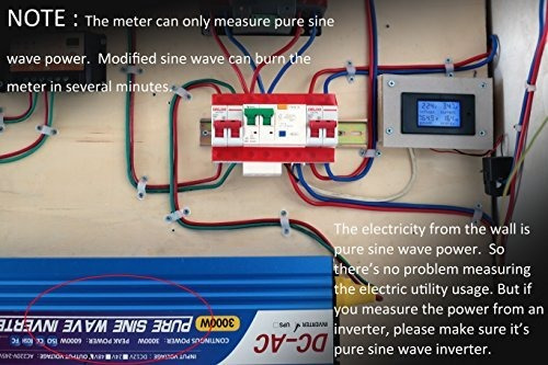 Imagen 4 de 9 de Bayite Ac 80-260v 100a Bayite-pzem-061 Pantalla Lcd Voltaje
