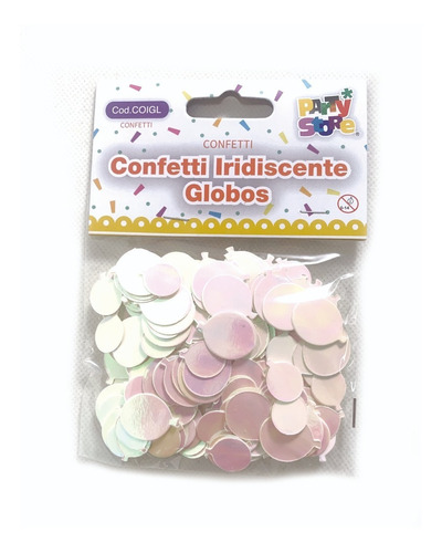 Confetti Para Globos Decoracion Iridiscente Varios Modelos 