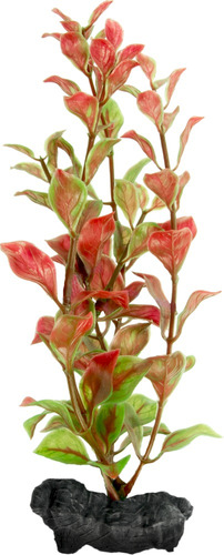 Planta Artificial Red Ludwigia Tetra 15 Cm Decoración 