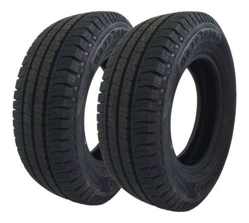 Kit 02 Pneu 205/70r15c 106/104r Cargo Marathon Ii Goodyear