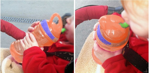 Imagen 4 de 4 de Vaso Para Niño Nuby Antiderrame Con Sorbete Flip-it 9923fl