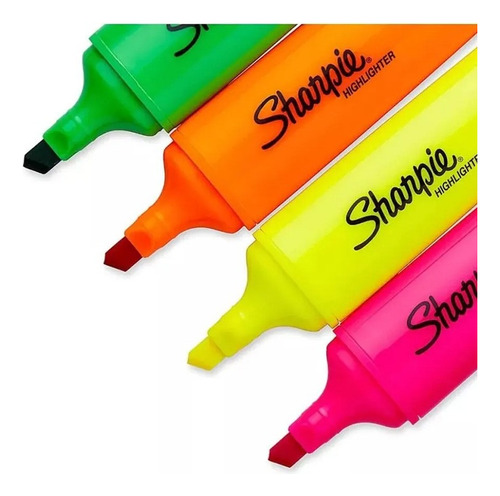 Set Destacadores Sharpie Fluo Xl 4 Colores