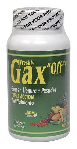 Gax Off Caja X 50 Capsulas  Natural Freshly
