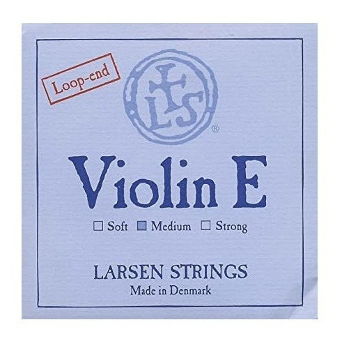 Encordoamento Larsen Strings Para Violino Medium - Loop-end