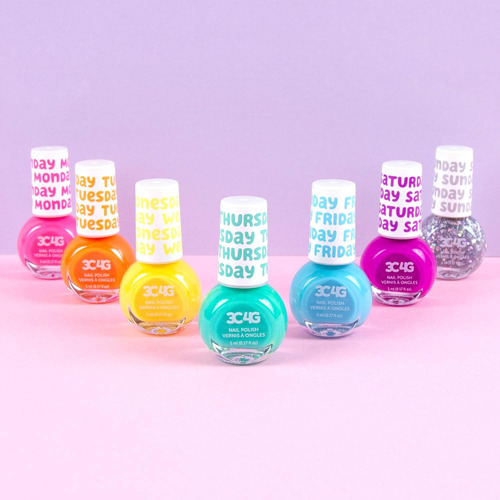 Kit 7 Pinta Uñas Que Cambian De Color Con Estados De Ánimo