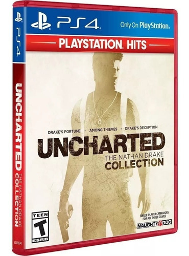  Jogo Uncharted: The Nathan Drake Collection Ps4, Português, Lacrado 