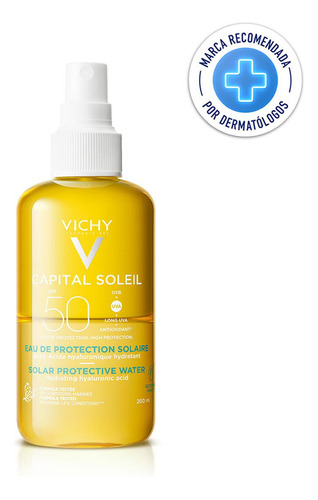 Vichy capital soleil Fps50 agua protección solar hidratante 200ml