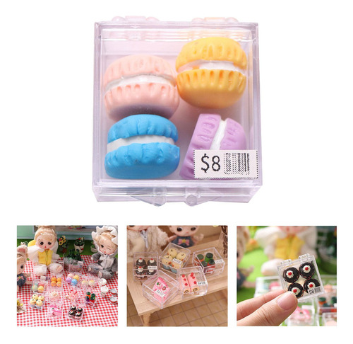 Nova Caja De Postres En Miniatura, Mini Caja For Estilo B