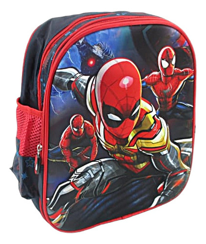 Morral Maleta Pequeño Niños Avengers Mickey Lona 3d