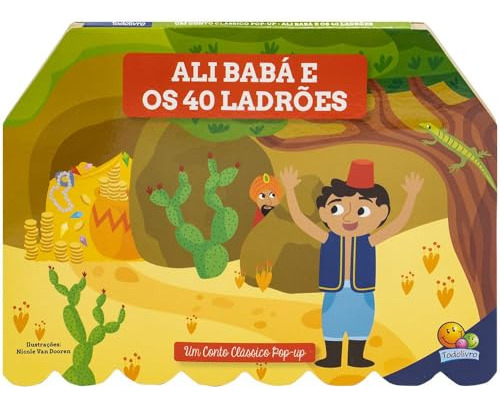Libro Um Conto Clássico Pop-up: Ali Babá E Os 40 Ladrões De