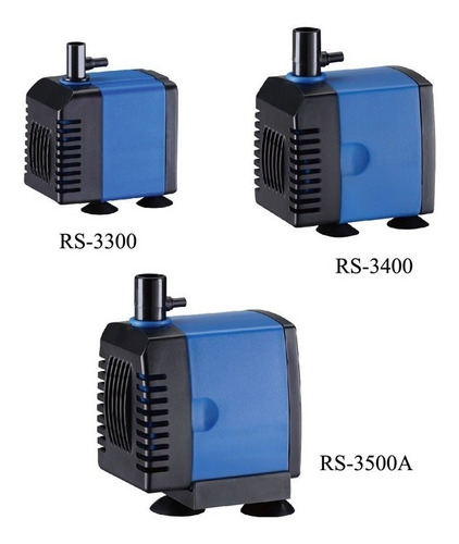 Imagen 2 de 3 de Bomba Agua Electrical Rs 3500 1200 Litros Hora Eleva 1.5m Fuentes Feng Shui Estanques Acuario Cascada