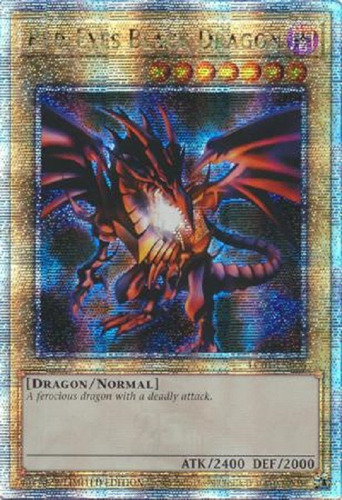 Dragón Negro De Ojos Rojos Quarter Century Raro Yugioh