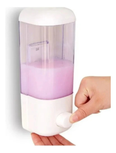 Dispensador Simple Jabón  Alcohol Gel De Plastico 360ml