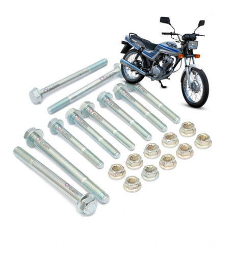 Clown Kit Parafusos 8.8 Fixação Motor Cg125 Today 89-93 A8d