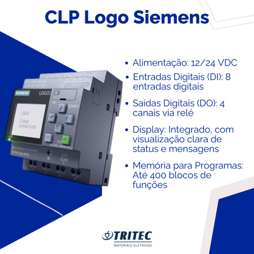 Logo 8 Siemens Cloud 6ed1052-1md08-0ba 12/24rce 8di 4do/4ai
