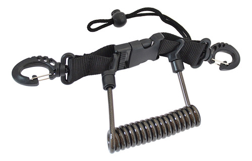 Anti-lost Camera Safety Leash Spiral Coil Cable Flashlights