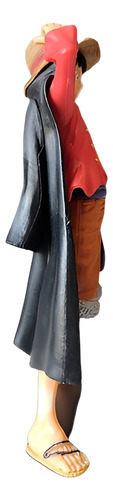 Figura One Piece Luffy Roronoa Zoro Con Capa 15 Cm