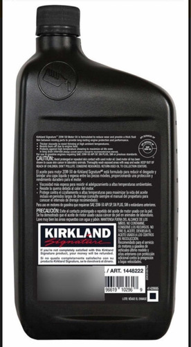 Aceite 20w50 Kirkland Signature