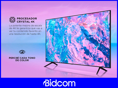 Smart Tv De 70 Samsung Cristal Uhd 4k Pantalla Cristal