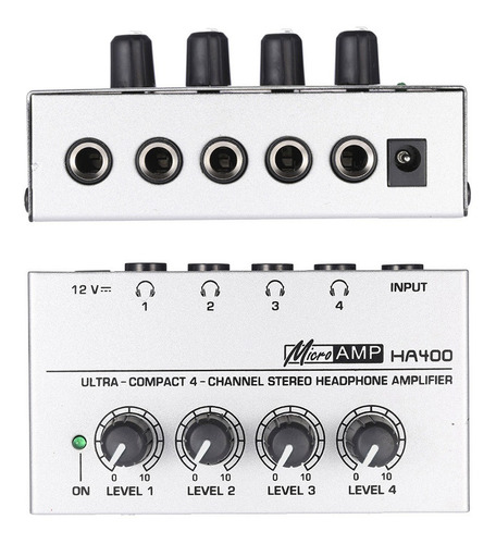 Imagen 5 de 9 de Ha400 - Auriculares Estéreo De Audio Ultracompactos (4 Cana
