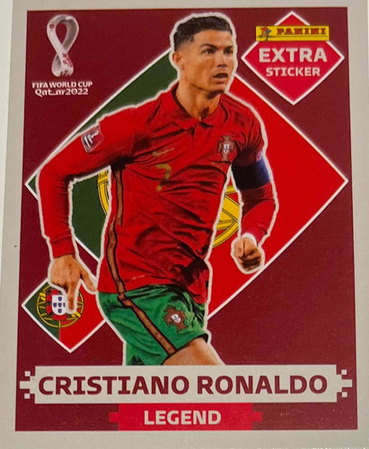 Panini Extra Sticker Legend Cristiano Ronaldo Base