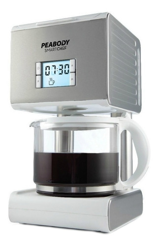 Cafetera Peabody Smartchef PE-CM2079 automática plata de filtro 220V
