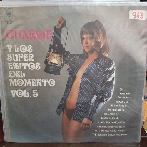 Vinilo Charlie Y Los Superexitos Del Momento Vol 5 Cp2