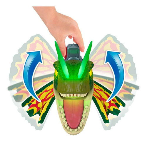 Imaginext Jurassic World Dinosaurio De Juguete Dilophosaurus
