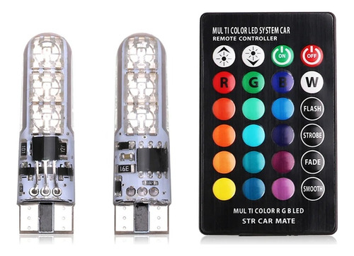 Lâmpada Pingo T10 Rgb Led Par - Muda De Cor Com Controle