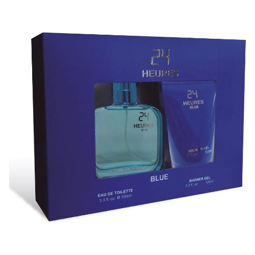 Set Perfume Casapueblo 24hrs Blue Edt+gel Ducha