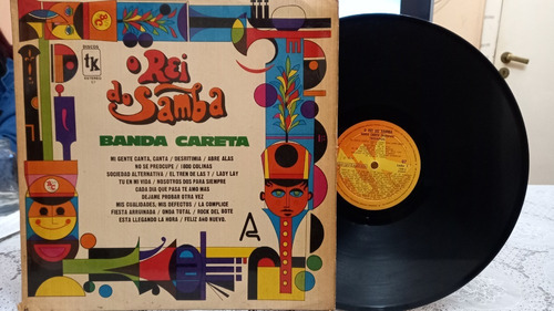 Banda Careta O Rey Do Samba Lp Vinilo 1975 Ex