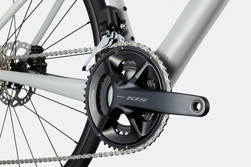 Bicicleta Cannondale Supersix Evo 105 Di2 Carbon 3 2024 Cor Branco