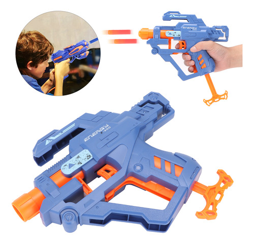 Arma Blaster Para Niños Juguete Transmisor De 10m Dardos