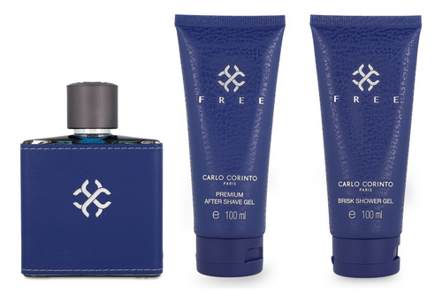 Set Carlo Corinto Free 3pzs - Caballero