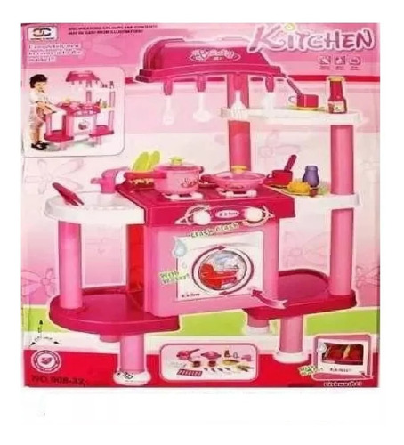 Cocina Chef Grande Para Niñas