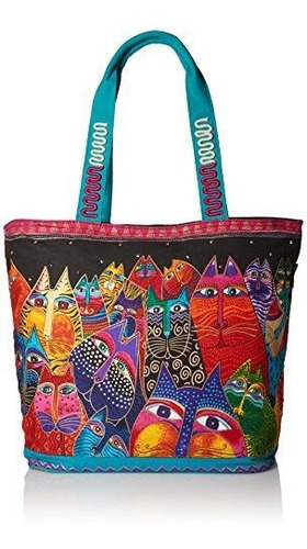 Laurel Burch (lb5230) Bolso De Hombro Con Cremallera Superio