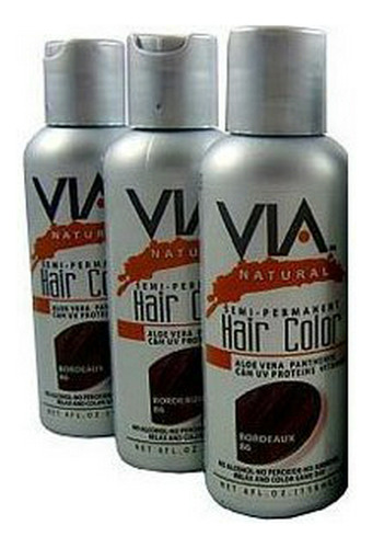 A Través Del Pelo De Color Negro Jet-4 Oz