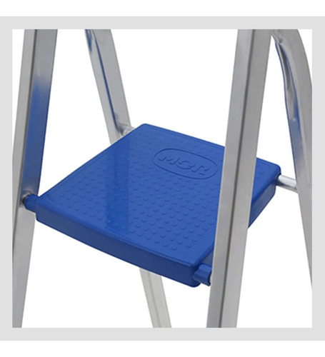 Imagen 4 de 7 de Escalera 8 Escalones Aluminio 1.73 Mts Mor