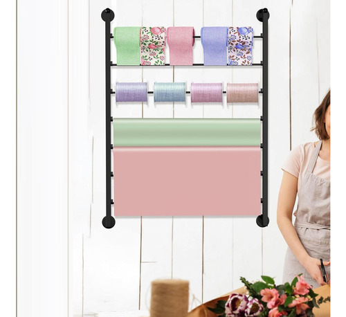 Organizador De Cinta Montada En La Pared Storage Rack Space