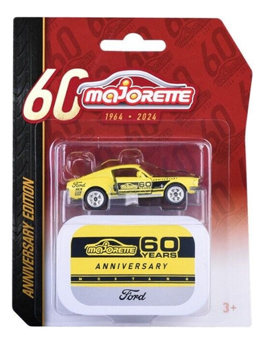 Majorette - Anniversary Edition Deluxe Ford Mustang - 7,5 Cm