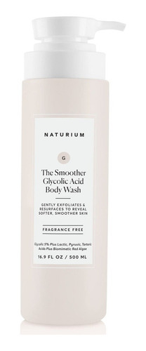 Naturium The Smlower Gel De Baño Exfoliante De Ácido Glicóli