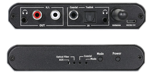 Calidad Del Convertidor De Audio Analógico A Fibra Óptica Co