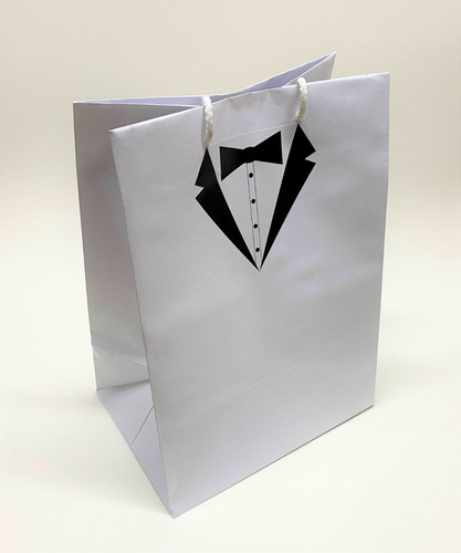 Imagen 2 de 2 de Bolsa Clásica Premium Alta Smoking Padre 18x25x35cm (x50u)
