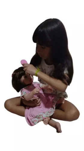 Kit de Roupas para Boneca Bebê Reborn Menina com tamanho de até