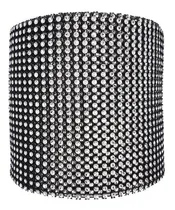 Comprar Malla Falso Strass Negro Para Tortas Costura Deco X10 Yardas