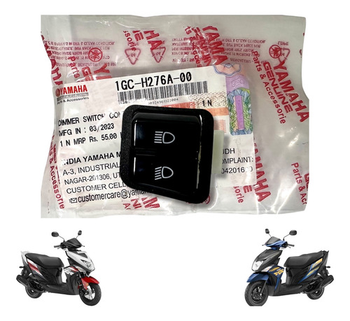Interruptor Luces Yamaha Ray Z Zr Cygnus 115 Original