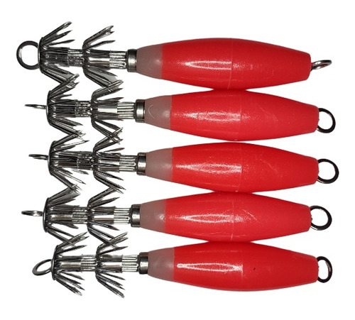 Poteras Para Calamar Luminosas 10cm